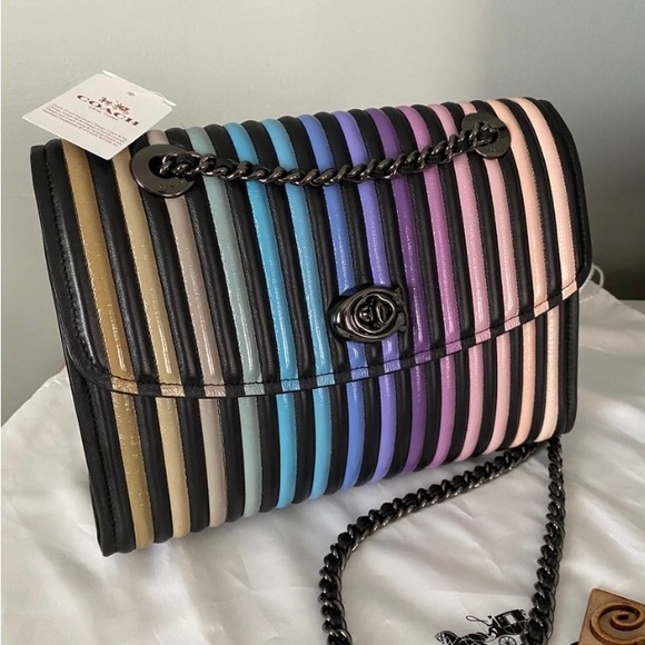 NWT Coach Parker Ombré Quilting Leather Crosssbody/shoulder bag - Picture 2 of 6